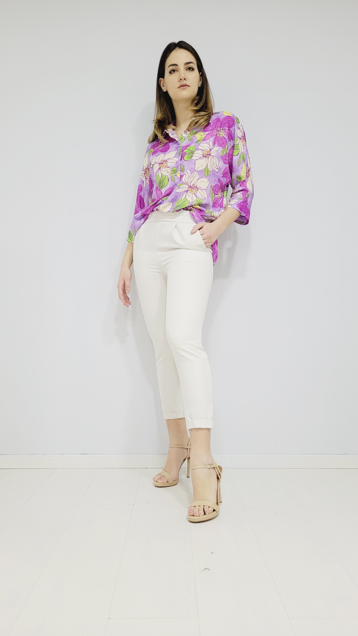 Camicia floreale